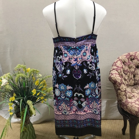 Beige by Eci Silk Dress 8 - Picture 2 of 4